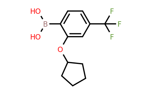2096333-26-3 | (2-(Cyclopentyloxy)-4-(trifluoromethyl)phenyl)boronic acid