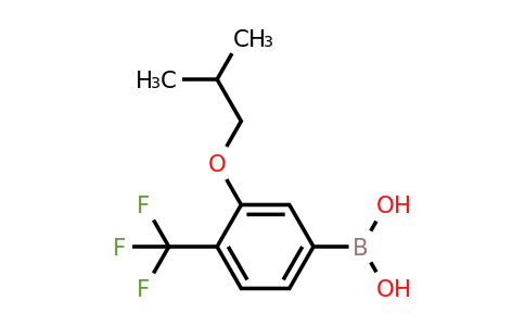 2096333-69-4 | (3-Isobutoxy-4-(trifluoromethyl)phenyl)boronic acid