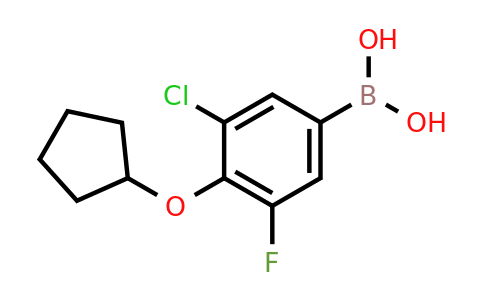 2096334-04-0 | (3-Chloro-4-(cyclopentyloxy)-5-fluorophenyl)boronic acid