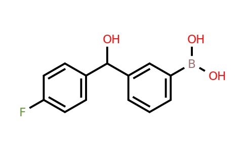 2096334-15-3 | (3-((4-Fluorophenyl)(hydroxy)methyl)phenyl)boronic acid