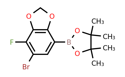 2096334-54-0 | 5-Bromo-4-fluoro-2,3-methylenedioxyphenylboronic acid, pinacol ester