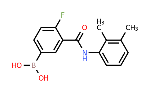 2096334-97-1 | (3-((2,3-Dimethylphenyl)carbamoyl)-4-fluorophenyl)boronic acid