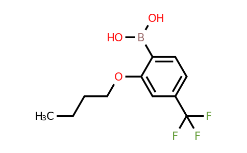 2096335-15-6 | (2-Butoxy-4-(trifluoromethyl)phenyl)boronic acid