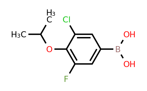 2096335-18-9 | (3-Chloro-5-fluoro-4-isopropoxyphenyl)boronic acid