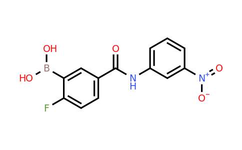 2096335-74-7 | (2-Fluoro-5-((3-nitrophenyl)carbamoyl)phenyl)boronic acid