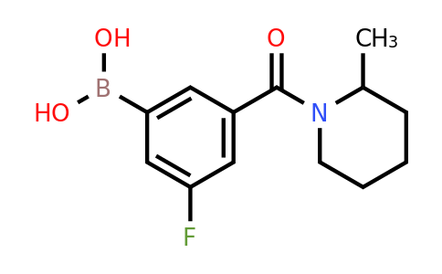 2096336-16-0 | (3-Fluoro-5-(2-methylpiperidine-1-carbonyl)phenyl)boronic acid