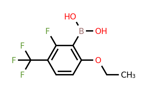 2096336-22-8 | (6-Ethoxy-2-fluoro-3-(trifluoromethyl)phenyl)boronic acid