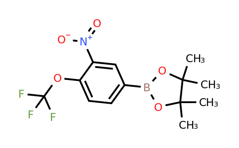 2096336-45-5 | 3-nitro-4-(trifluoromethoxy)phenylboronic acid, pinacol ester