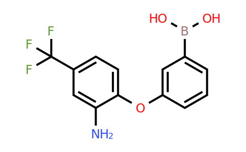 2096336-78-4 | (3-(2-Amino-4-(trifluoromethyl)phenoxy)phenyl)boronic acid