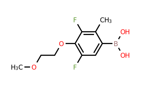 2096336-94-4 | (3,5-Difluoro-4-(2-methoxyethoxy)-2-methylphenyl)boronic acid