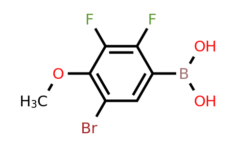 2096337-64-1 | (5-Bromo-2,3-difluoro-4-methoxyphenyl)boronic acid