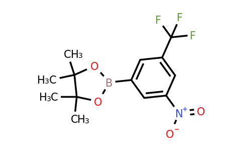 2096337-98-1 | 4,4,5,5-Tetramethyl-2-(3-nitro-5-(trifluoromethyl)phenyl)-1,3,2-dioxaborolane