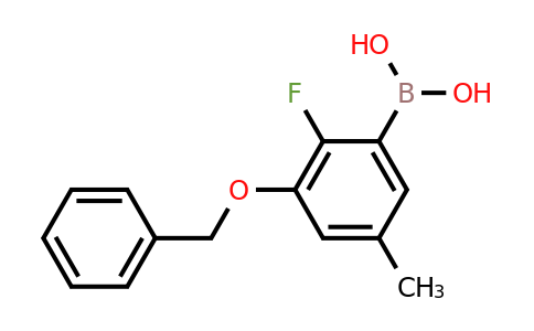 2096338-26-8 | (3-(Benzyloxy)-2-fluoro-5-methylphenyl)boronic acid