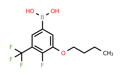 2096339-47-6 | (3-Butoxy-4-fluoro-5-(trifluoromethyl)phenyl)boronic acid