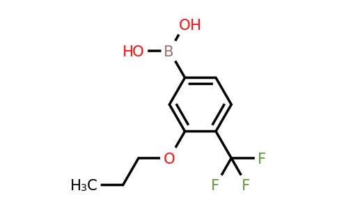 2096339-59-0 | 3-Propoxy-4-(trifluoromethyl)phenylboronic acid