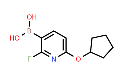 2096339-69-2 | (6-(Cyclopentyloxy)-2-fluoropyridin-3-yl)boronic acid