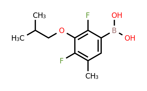 2096339-91-0 | (2,4-Difluoro-3-isobutoxy-5-methylphenyl)boronic acid
