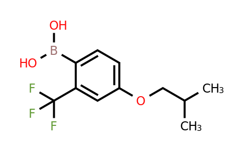 2096339-98-7 | (4-Isobutoxy-2-(trifluoromethyl)phenyl)boronic acid
