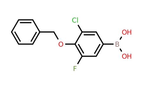 2096340-08-6 | (4-(Benzyloxy)-3-chloro-5-fluorophenyl)boronic acid