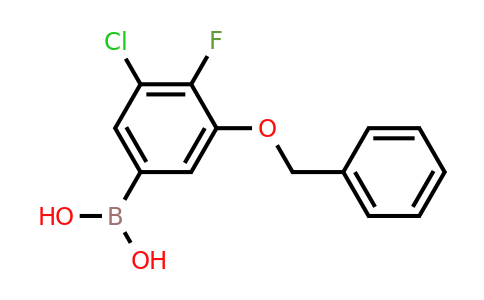 2096340-14-4 | (3-(Benzyloxy)-5-chloro-4-fluorophenyl)boronic acid
