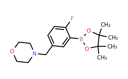2096340-24-6 | 2-Fluoro-5-(morpholinomethyl)phenylboronic acid, pinacol ester