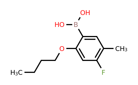 2096341-46-5 | (2-Butoxy-4-fluoro-5-methylphenyl)boronic acid