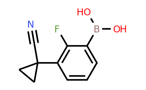 2096341-54-5 | (3-(1-Cyanocyclopropyl)-2-fluorophenyl)boronic acid