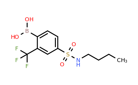 2096341-57-8 | (4-(N-Butylsulfamoyl)-2-(trifluoromethyl)phenyl)boronic acid