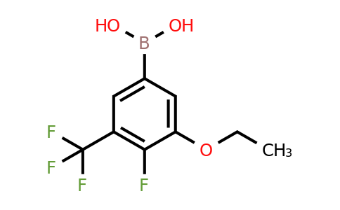 2096341-62-5 | (3-Ethoxy-4-fluoro-5-(trifluoromethyl)phenyl)boronic acid