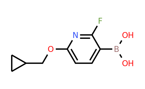 2096341-65-8 | (6-(Cyclopropylmethoxy)-2-fluoropyridin-3-yl)boronic acid
