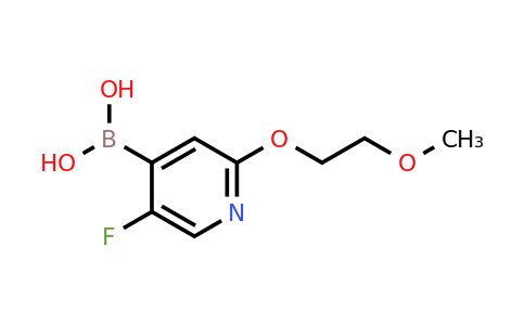 2096341-69-2 | (5-Fluoro-2-(2-methoxyethoxy)pyridin-4-yl)boronic acid