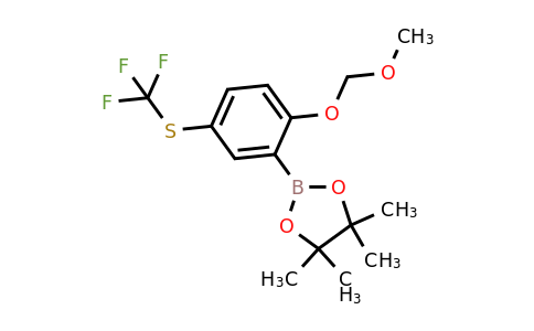 2096341-93-2 | 2-(Methoxymethoxy)-5-(trifluoromethylthio)phenylboronic acid, pinacol ester