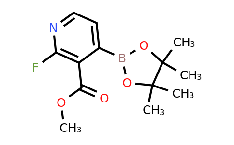 2096342-25-3 | Methyl 2-fluoro-4-(4,4,5,5-tetramethyl-1,3,2-dioxaborolan-2-yl)nicotinate