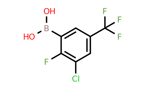 2096342-38-8 | (3-Chloro-2-fluoro-5-(trifluoromethyl)phenyl)boronic acid