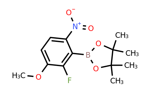 2096998-37-5 | 2-Fluoro-3-methoxy-6-nitrophenylboronic acid pinacol ester