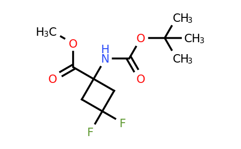 Methyl 1-{[(tert-butoxy)carbonyl]amino}-3,3-difluorocyclobutane-1-carboxylate