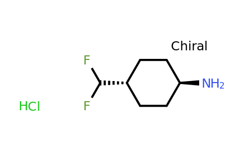 2098033-30-6 | trans-4-(difluoromethyl)cyclohexanamine;hydrochloride