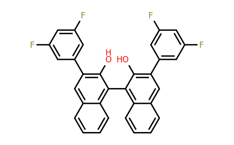 2098706-44-4 | (R)-3,3'-Bis(3,5-difluorophenyl)-[1,1'-binapthalene]-2,2'-diol
