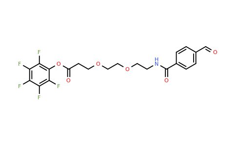 2101206-60-2 | Perfluorophenyl 3-(2-(2-(4-formylbenzamido)ethoxy)ethoxy)propanoate