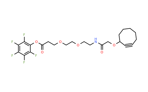 2101206-61-3 | Perfluorophenyl 3-(2-(2-(2-(cyclooct-2-Ynyloxy)acetamido)ethoxy)ethoxy)propanoate