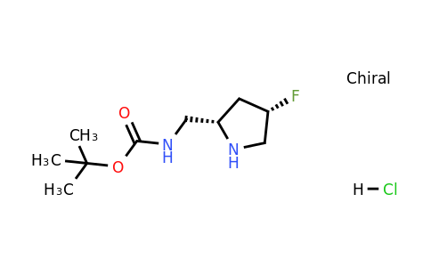 2101775-09-9 | tert-Butyl (((2S,4S)-4-fluoropyrrolidin-2-yl)methyl)carbamate hydrochloride