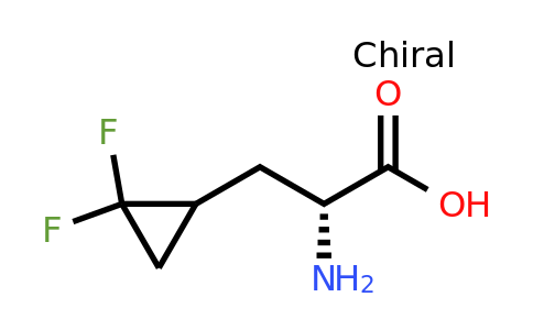 2103053-86-5 | (2R)-2-amino-3-(2,2-difluorocyclopropyl)propanoic acid