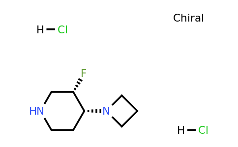 2105380-44-5 | cis-4-(Azetidin-1-yl)-3-fluoropiperidine dihydrochloride