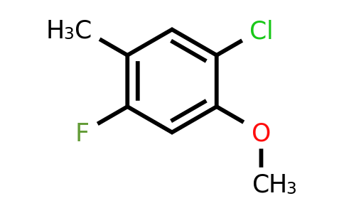 211172-71-3 | 1-Chloro-4-fluoro-2-methoxy-5-methylbenzene
