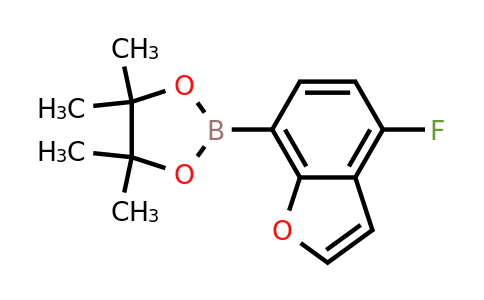2121511-48-4 | 2-(4-Fluorobenzofuran-7-yl)-4,4,5,5-tetramethyl-1,3,2-dioxaborolane