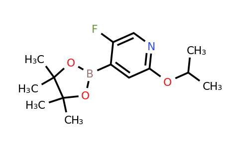 2121511-50-8 | 5-Fluoro-2-isopropoxy-4-(4,4,5,5-tetramethyl-1,3,2-dioxaborolan-2-yl)pyridine