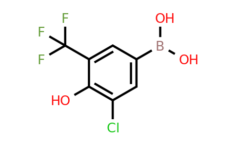 2121511-51-9 | (3-Chloro-4-hydroxy-5-(trifluoromethyl)phenyl)boronic acid
