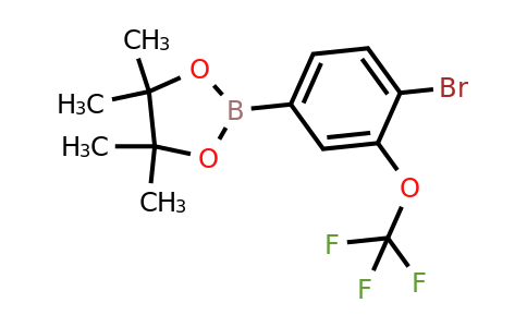 2121511-78-0 | 2-(4-Bromo-3-(trifluoromethoxy)phenyl)-4,4,5,5-tetramethyl-1,3,2-dioxaborolane