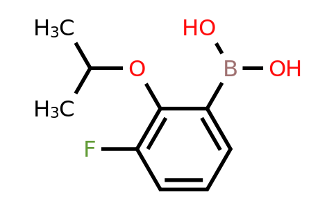2121511-87-1 | (3-Fluoro-2-isopropoxyphenyl)boronic acid