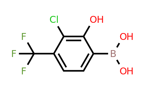 2121512-08-9 | (3-Chloro-2-hydroxy-4-(trifluoromethyl)phenyl)boronic acid